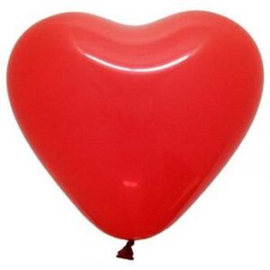 Venta de Globos Corazón Rojo 30cm R12-FCORAZ (50)