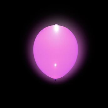 Venta de Globos Rosas con Luz (5 unidades)