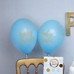 Venta de Globos Baby Shower Azul (8 uds)