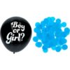 Venta de Globos Confeti Revelación Sexo Bebé Azul Niño 41cm (3 unidades)