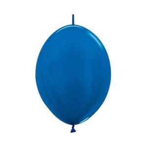 Venta de Globos Azules Metal 15cm Cadena Sempertex LOL6-540 (50)
