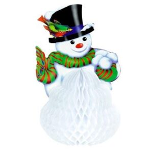 Venta de Decoración Navideña Muñeco de Nieve papel (40cm)