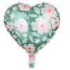 Venta de Globo Corazón Flores (35cm)