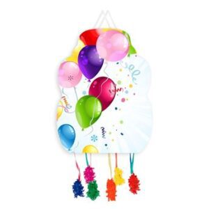 Venta de Piñata Globos Colores cartón (46cm)