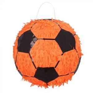 Venta de Piñata Balón de Fútbol Naranja golpear 30cm