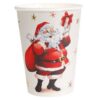 Venta de Vasos Papá Noel Infantil cartón (10 unidades)