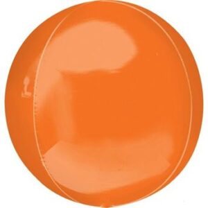 Venta de Globo Naranja Esférico Orbz (38cm)