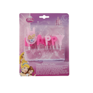 Venta de Velas Happy Birthday Princesas Disney