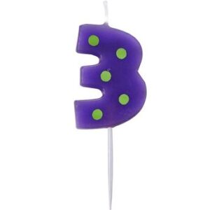 Venta de Vela 3 Puntos Colores