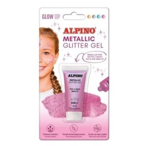 Venta de Maquillaje Gel Purpurina Rosa Pintacaras