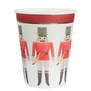 Venta de Vasos Cascanueces Navidad Vintage cartón (10 uds.)