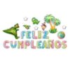 Venta de Kit de globos Feliz cumpleaños Dinosaurios