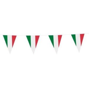 Venta de Banderín Bandera Italia plástico (10m)