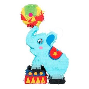 Venta de Piñata Elefante de Circo 45cm x 26cm cartón 3D