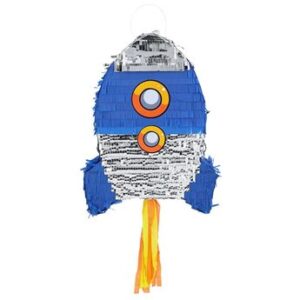 Venta de Piñata Cohete Espacial 3D cartón (38x28x8cm)