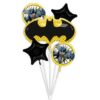 Venta de Bouquet Globos de Batman Cumpleaños (5 unidades)