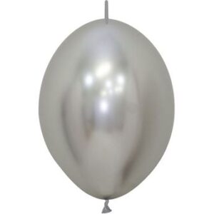 Venta de Globos Réflex Plateados 30cm Cadena Sempertex LOL-981 (25)