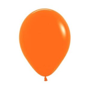 Venta de Globos Naranja Fashion Sólido 30cm Sempertex R12-061-12 (12)