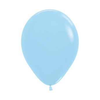 Venta de Globos Azul Pastel 30cm Sempertex R12-640 (50)