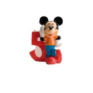 Venta de Vela 5 Mickey Mouse
