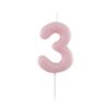 Venta de Vela 3 Rosa Pink