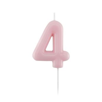 Venta de Vela 4 Rosa Pink