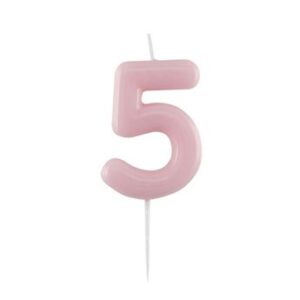 Venta de Vela 5 Rosa Pink