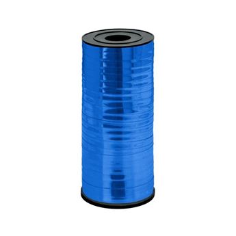 Venta de Rollo Cinta Azul Metalizada para Globos 92m x 5mm