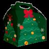 Venta de Caja Navidad Árbol  (20 x 16 x 11 cm)