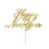 Venta de Topper Happy New Year Dorado 24cm