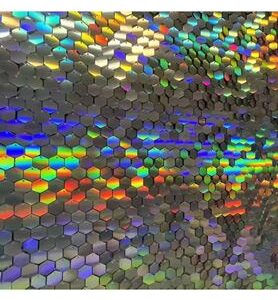 Venta de Paneles de Lentejuelas Iridiscentes Brillantes Hexagonales 30x30cm (10 unidades)