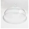 Venta de Tapa Forma Campana Bandeja Transparente Candy Bar 30cm (1 unidad)