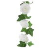 Venta de Guirnalda de Tela Rosas Blancas y Hiedra (180cm)