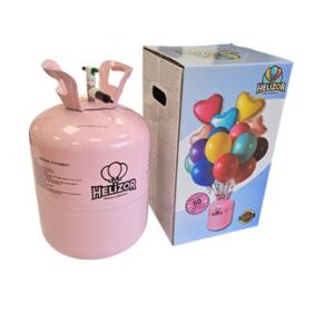 Venta de Bombona de Helio Botella Desechable para 50 Globos de 23cm