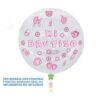 Venta de Globo Burbuja Mi Bautizo Rosa 45cm (Incluye pegatinas)