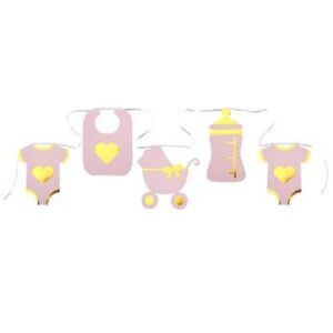 Venta de Guirnalda Baby Shower Rosa (5m)
