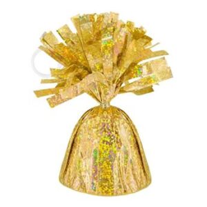 Venta de Peso Globos Dorado Holográfico 170g