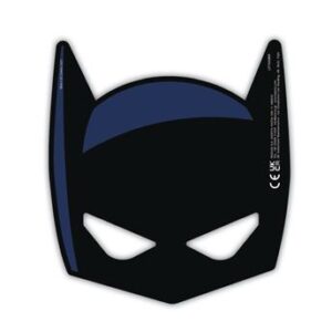 Venta de Máscaras de Batman cartón (6 unidades)