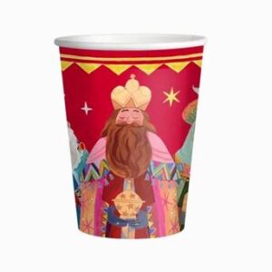 Venta de Vasos Noche de Reyes Magos cartón 270ml (6 unidades)
