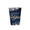 Venta de Vasos Happy New Year Glamour cartón (6 unidades)