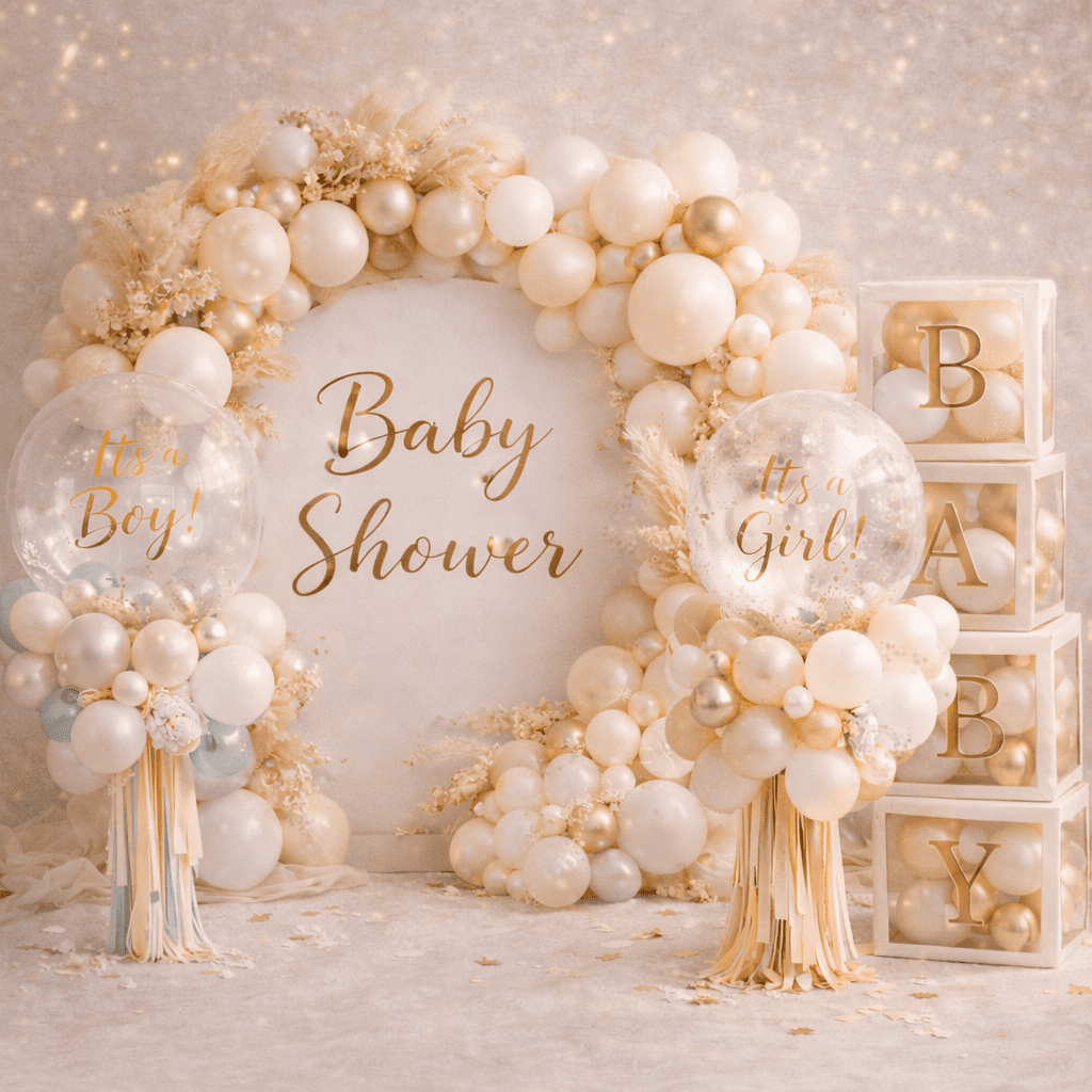 Globos para baby shower