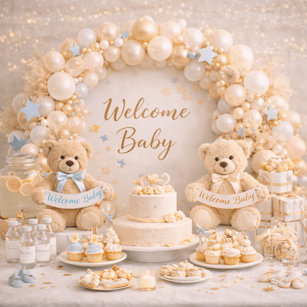 fiesta de bienvenida al bebé