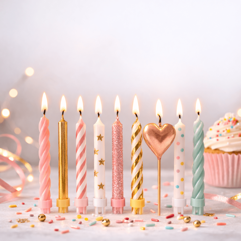 velas de cumpleaños