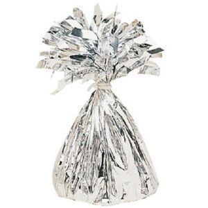 Venta de Peso Globos Plateado Sencillo 170g