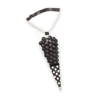 Venta de Bolsas Cono Negra celofán (10)