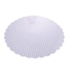 Venta de Salvamantel Plateado Redondo PVC
