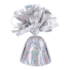 Venta de Peso Globos Plateado Holográfico 170g